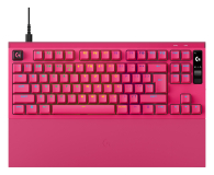 Klawiatura Logitech G PRO X2 TKL Rapid magenta
